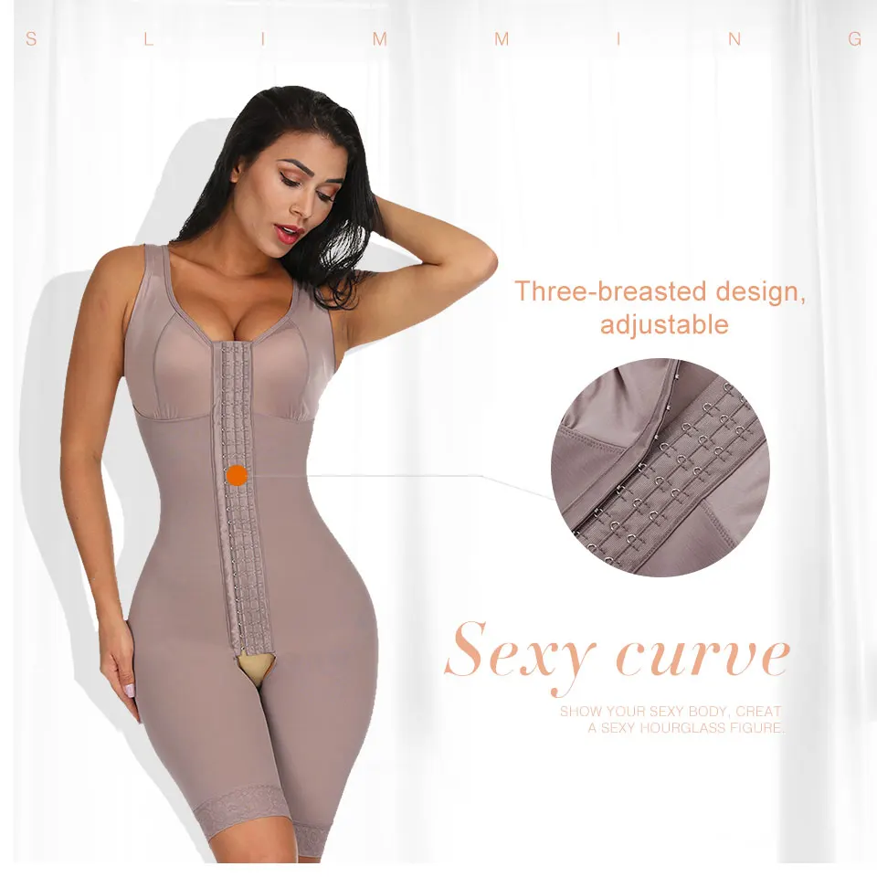 full body shaper with thigh control