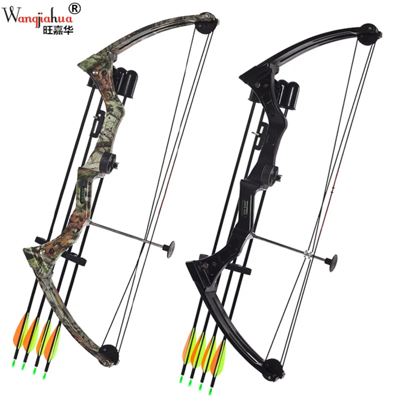 

15-20 lbs Archery Compound Bow With Complete Accessories Women Children Practice Bow Arrow Quiver Outdoor Shooting Hunting G05