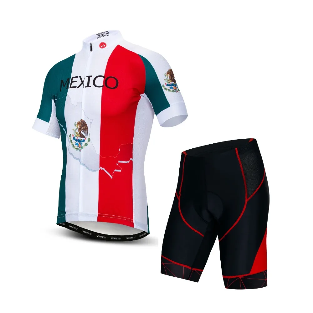 Weimostar Pro Team Велосипедная форма Лето MTB трикотажный комплект для велоспорта Даунхилл велосипедная Джерси комплект Гонки, для спорта, для катания на велосипеде, Костюмы