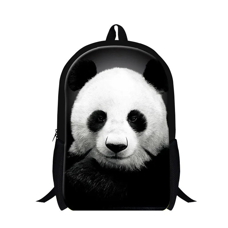 #*Cheap Dispalang Panda Animal Print School Bag For Teenager Backpack Children Mens Travel Bag Women Casual Shoulder Bag Mochila Escolar