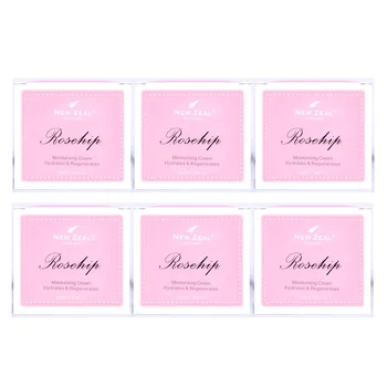 

Wholesale 6PCS New Zeal Natural Rosehip Oil Anti wrinkle Moisturizer Repairing Moisturizing Facial Day Cream for Dry Aged Skin