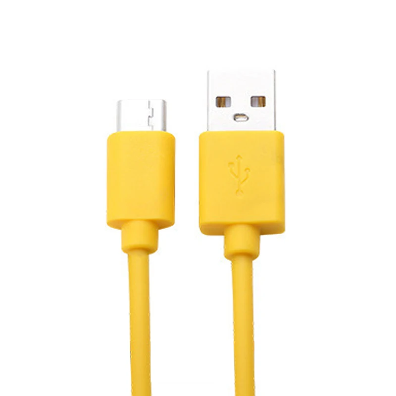 Кабель Micro USB 2.4A для быстрой зарядки и передачи данных, зарядный кабель для samsung, Xiaomi, huawei, LG, планшетов, кабели для мобильных телефонов, Microusb, 1 м, 2 м, 3 м - Цвет: Yellow For Micro USB