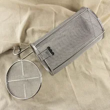 Суповая из нержавеющей стали корзина сетка фильтр миска, кухонные инструменты металлические Дуршлаги и Ситечко