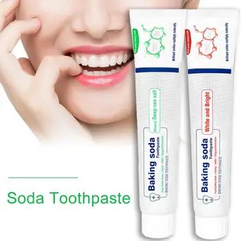 

Baking Soda White Toothpaste Tooth Whitening Teeth Cleaning HygieneToothpaste Remove Stain Beauty Tool Dental Oral Care