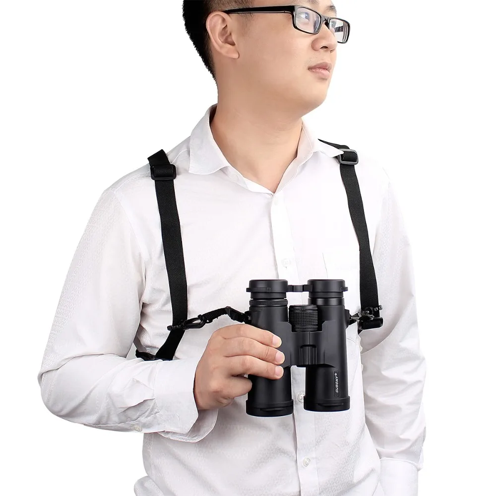 

SVBONY 10x42 Binoculars MC Green Optics for Camping Hiking Hunting Telescope w/ Adjustable Binoculars Strap Harness Strap F9117