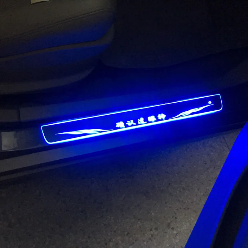  4pcs/Applicable to MURANO Streaming Dynamic LED Lamp Door Welcome Pedal/Dynamic Lighting Vehicle Th - 4000227873599