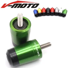 Для KAWASAKI Z300 Z 300 аксессуары для мотоциклов CNC алюминиевый руль акустическая система концы крышки слайдер