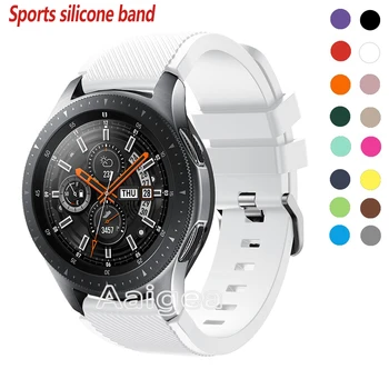 

Soft Silicone Watch Band Strap for Samsung Galaxy Watch 46mm Hot Colorful Replacement Bracelet Wrist band for galaxy smart watch