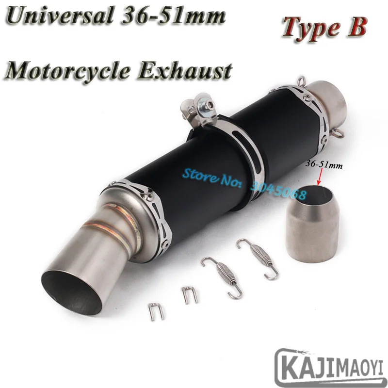 Мотоцикл akrapovic Yoshimura выхлопная труба Универсальный изменение глушитель дБ убийца глушитель для ниндзя 250 NVX по 155 R3 CB400
