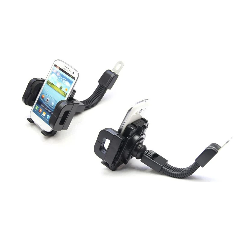 Universal Adjustable Motorcycle Scooter Mount Holder Stand For Cell Phone GPS Moto Mobile Support Handlebar Phone Holder Stand   (6)