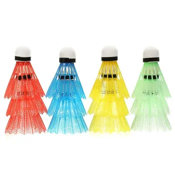 

12pcs Colorful Badminton Balls Shuttlecocks Products Training Train Supplies