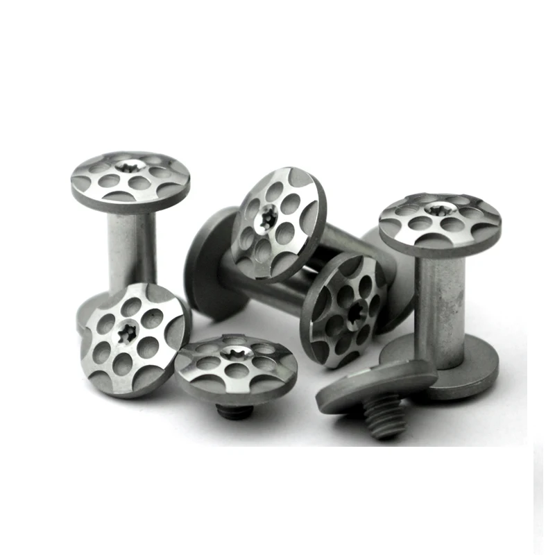 

10pcs Slingshot Bullet Nest pattern inner hexagon Handmade Knife Handle rivet screw