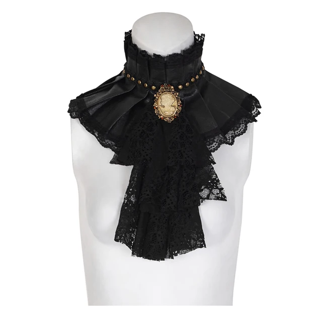 PUNK RAVE Gothic Accessories Vampires Mystique Exquisite Lace Metal