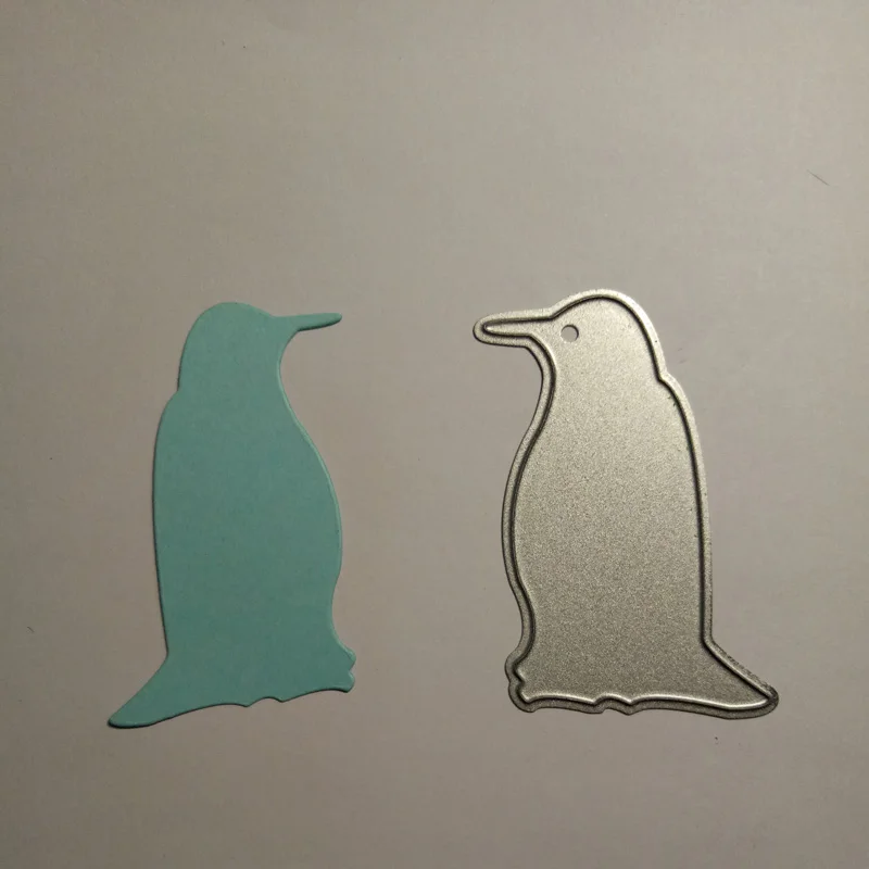 Penguin Clear Stamps Steel Embossing Craft Paper Decoration Stencil Mold Folder Metal Cutting Dies New 2018 Scrapbooking Frame | Дом и сад