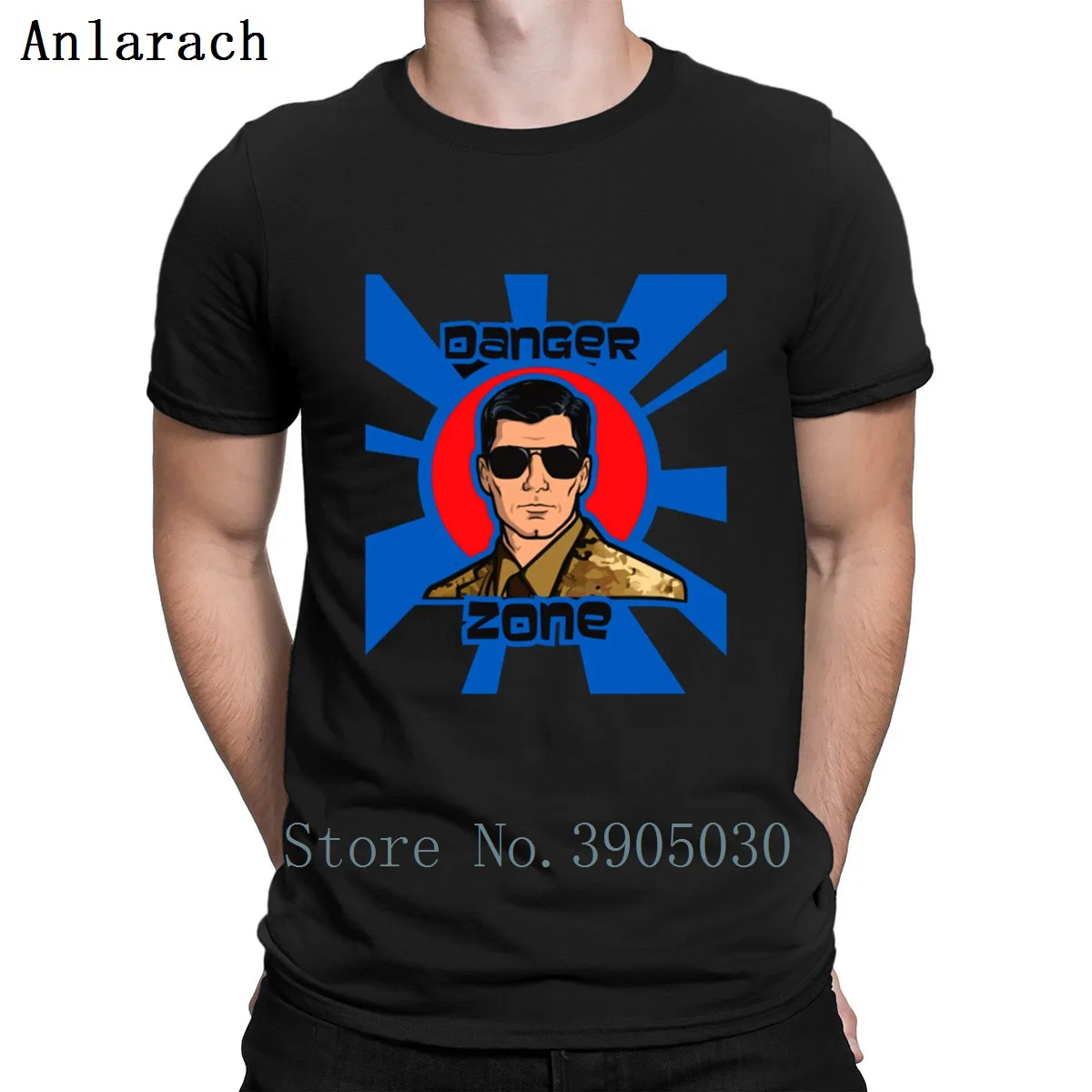 

Archers T Shirt Anti-Wrinkle Natural Archers Danger zoom Funny Round Neck Clothes Design 100% Cotton Shirt