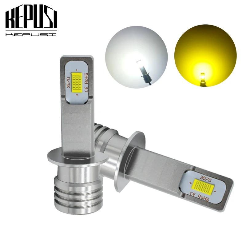 2x H1 Canbus Led Fog Light Bulb Auto Car Motor Truck Driving Daytime Running Light LED