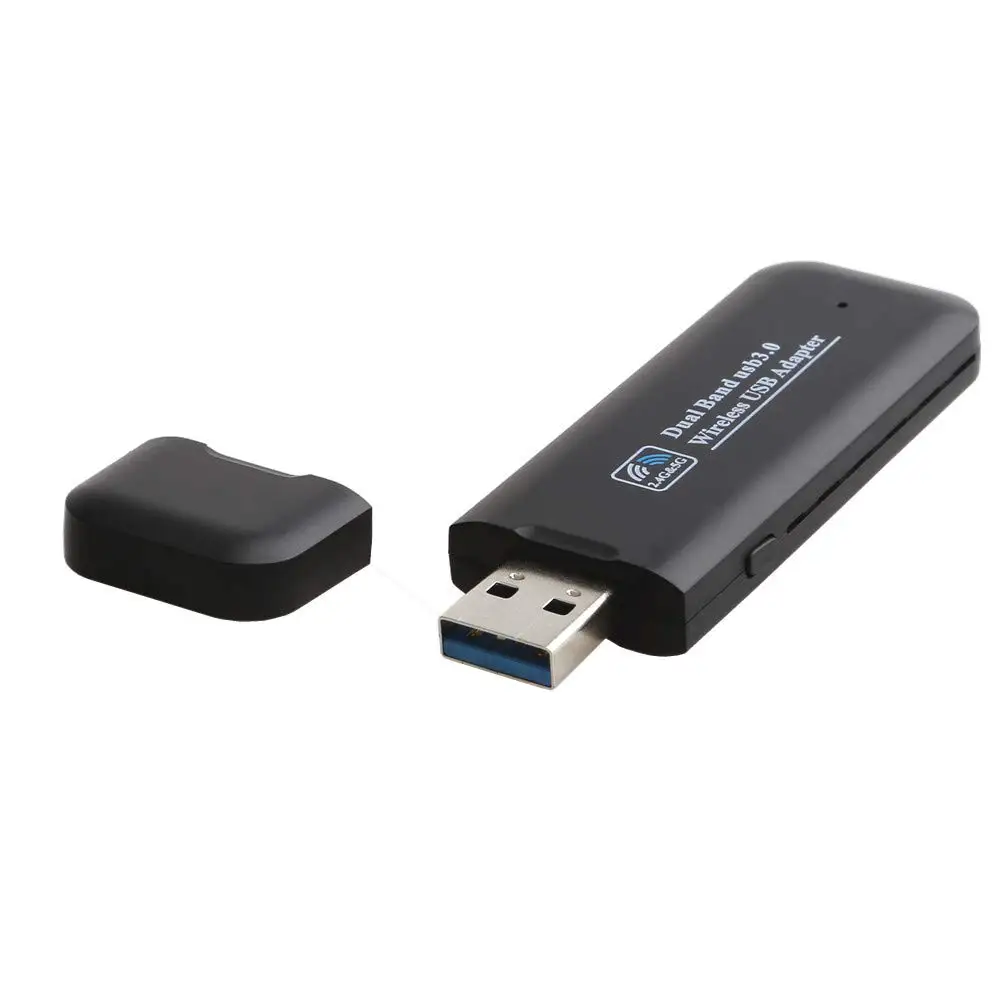 USB адаптер KuWFi AC1200 беспроводной 3 0 Мбит/с 1200 ГГц 5 8 ГГц|Сетевые карты| |