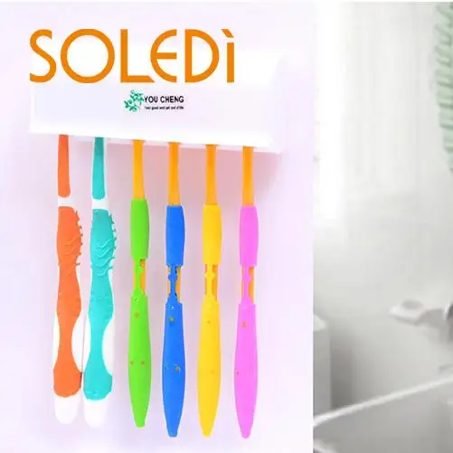 

Home Bathroom Toothbrush SpinBrush Suction Holder Wall Hang Stand New Storage