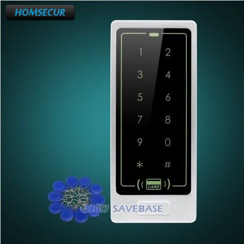 

HOMSECUR Waterproof Wiegand 26/34 Metal Access Control 125Khz RFID Reader+Tamper Alarm