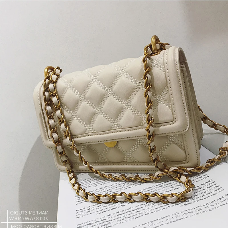 

2018 new bag package bag Fashion shoulder bag