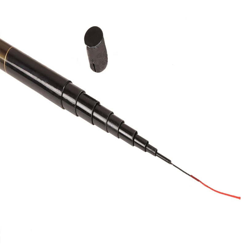 High Quality Telescopic Freshwater Fishing Rod2.7M-7.2M Strong Fiberglass Portable Fishing Rod Power Hand Pole For Carp Fishing (1)