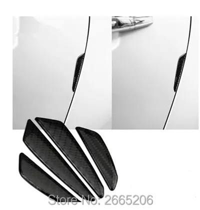 

4pcs/lot carbon fiber Car Door side Edge Protection stickers for Ford Focus 2 3 fiesta mondeo ecosport fusion MK3 accessories