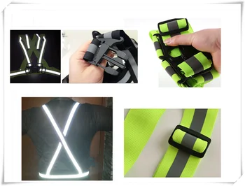 

Motorcycle car riding reflective vest safety warning adjustable for SUZUKI GSR600 GSR750 GSX-S750 GSXR1000 GSXR600 GSXR750