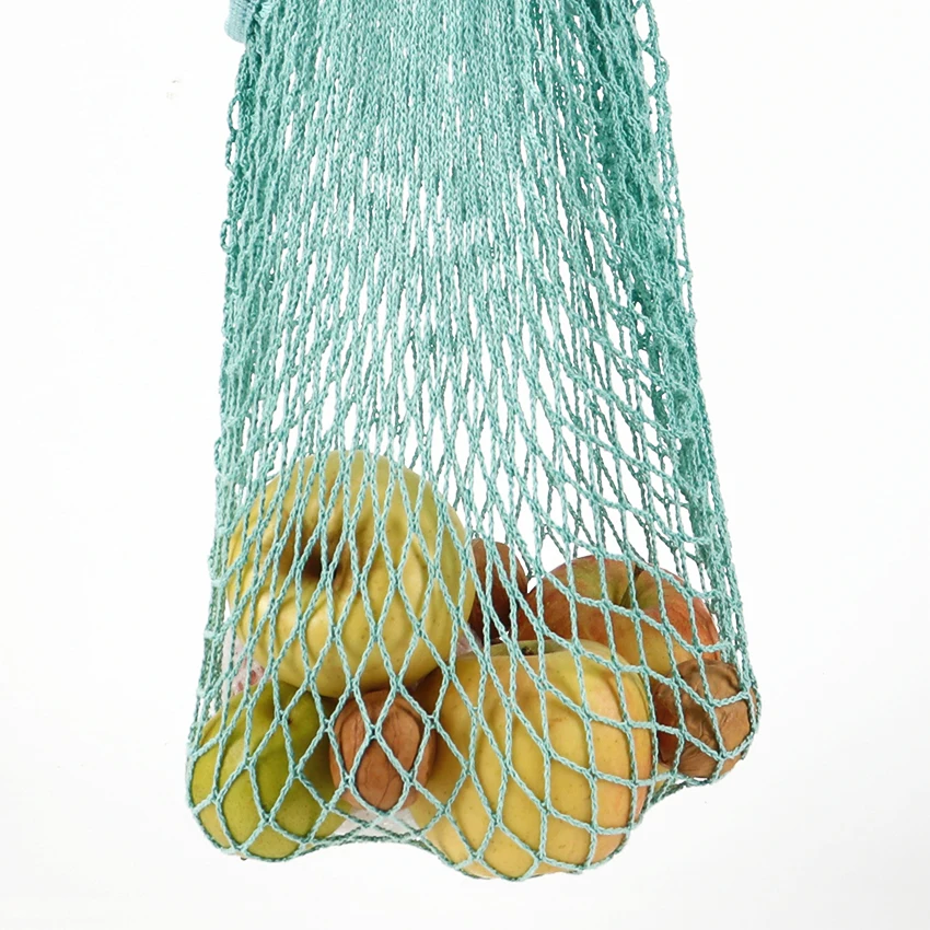 1PC Reusable String Fruit Shopping Bag Supermarket Grocery Bag Shopper Tote Mesh Net Woven Cotton Hand Totes 1PC Reusable String Fruit Shopping Bag Supermarket Grocery Bag Shopper Tote Mesh Net Woven Cotton Hand Totes