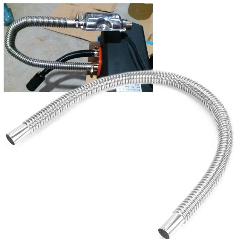 

Stainless Steel Car Parking Air Diesel Exhaust Pipe Heater Tube Replacement Muffler Accessory Practical Useful