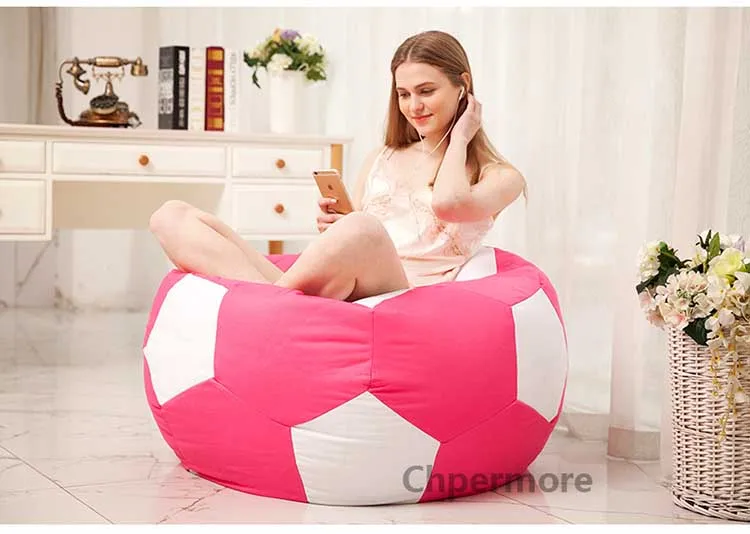 Chpermore Simple football Bean Bag lazy sofa Comfortable Living room leisure soccer Bean bag sofa Hotel single tatami chair