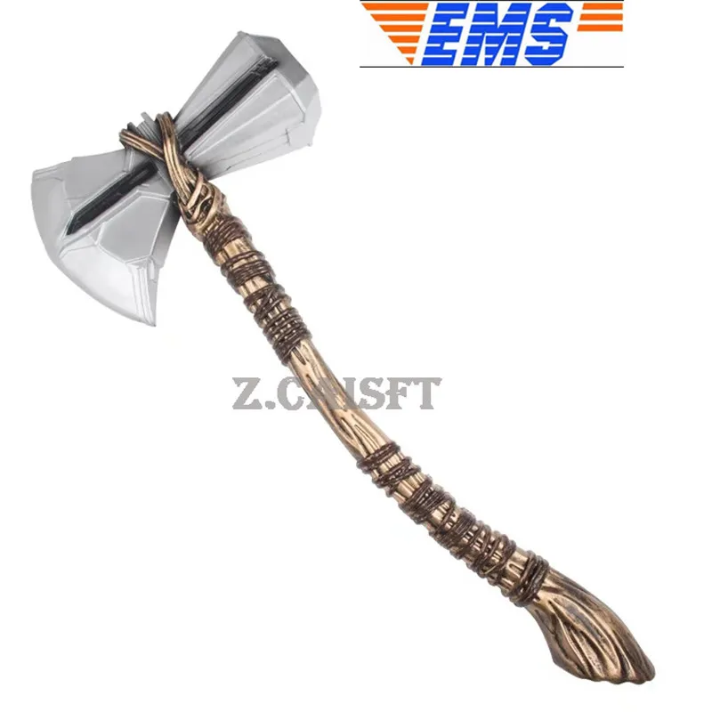 

37" Avengers Thor 1/2 Stormbreaker Tomahawk Hammer Superhero GK Action Figure Collectible Model Toys BOX H48