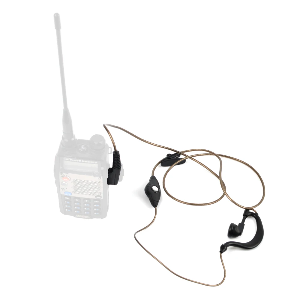 2PCS HYS BF G05S Noise Cancelling ham radio Earpiece Two Way Radio