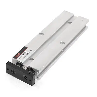 

10mm Bore 90mm Stroke Double Guard Rods Metal Pneumatic Air Cylinder