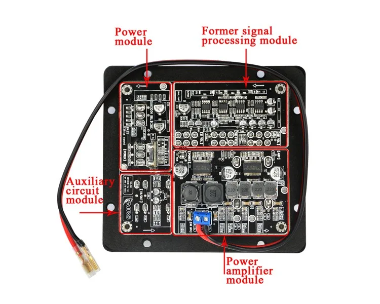 AIYIMA 2.1 Digital Subwoofer SMD Integrated Amplifier Audio Board Independent 2.0 Channel Output Home Sound Speaker Amplifier sound digital amp