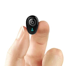 S650 Mini Bluetooth Earphone Wireless Headphone In Ear Invisible Earbuds Handsfree Headset with Mic for Phone