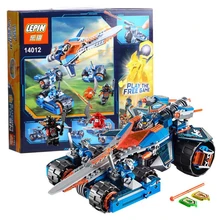 LEPIN 14012 Nexus Knights Clay’s Rumble Blade Jestro Clay Building Block Scurrier Minifigures Compatible with LEPIN 70315