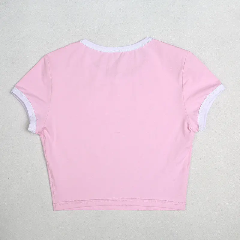 Женская хлопковая футболка летняя розовая с коротким рукавом|short t shirt|shirt cutefashion
