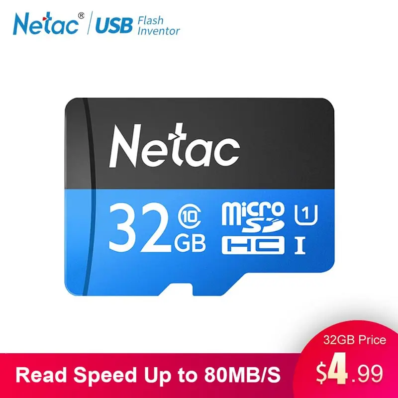New 2019 Netac Micro SD 16gb 32gb Memory Card Wholesale Dropshipping TF Class10 Mini SD Flash Trans Microsd Mobile Phone Card