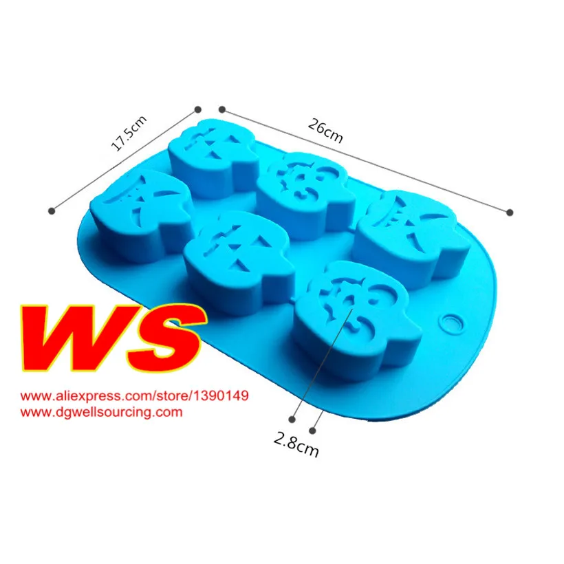 Halloween pumpkin silicone cake molds chocolate candy mould kitchen baking Cookies Cutter 3D Cake Decorating Tools  Muffin Tray 