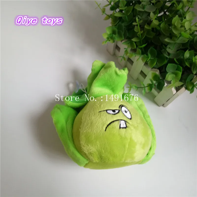 Plant Vs Zombies 2 PVZ Bonk Choy Мягкие плюшевые игрушки куклы|bonk choy|plush plantdoll plant |