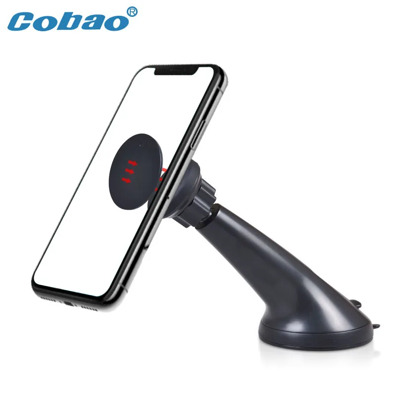 Автомобильный держатель для телефона универсальный магнитный на лобовое стекло