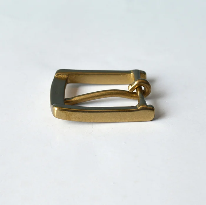 DIY leather accessories solid brass 40mm Men's belt buckle Metal Cowboy Belt loop Cosplay For 3.8-3.9cm Wide belt