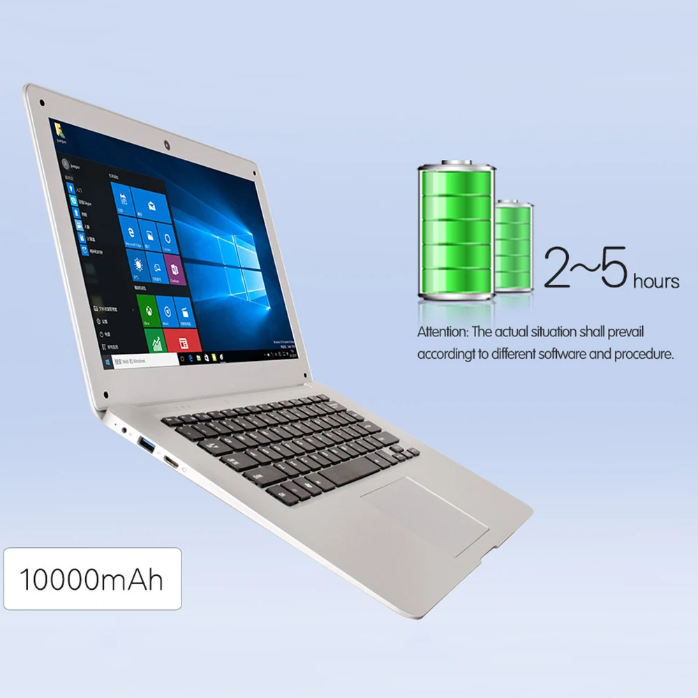 14.1 дюймов ноутбука джемпер ezbook 2 Оконные рамы 10 Ultrabook 1080 P ноутбук ultra slim Intel вишня Taril z8350 4 ГБ 64 ГБ EMMC