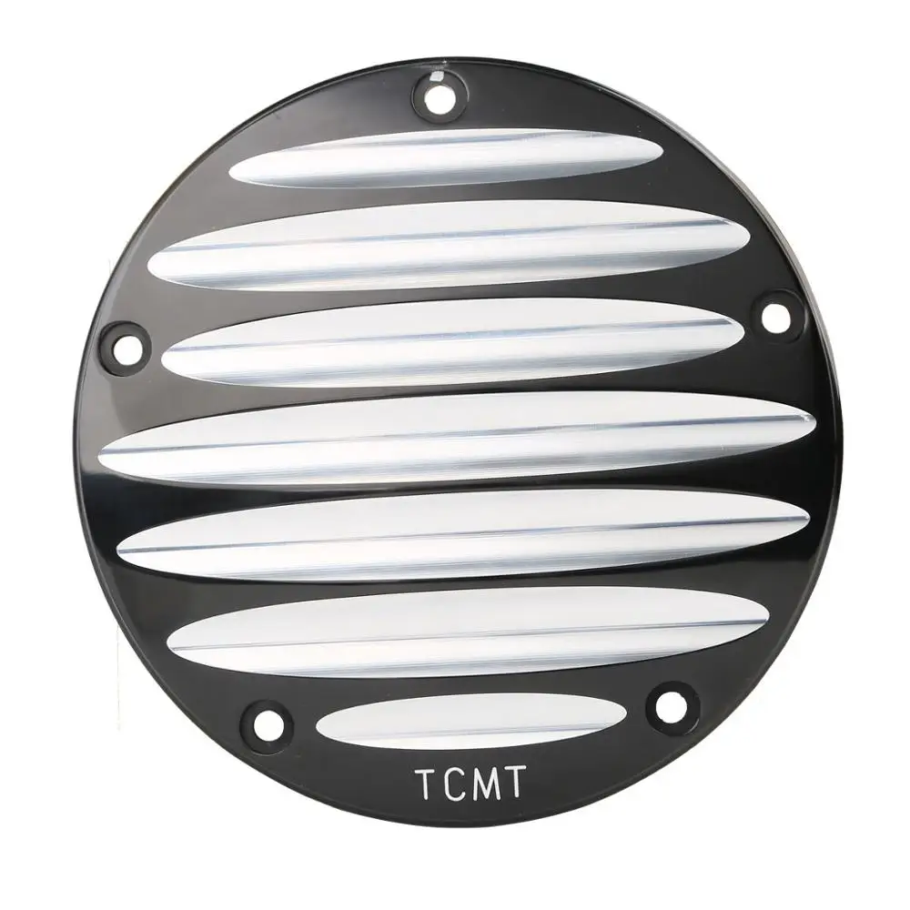 Motorcycle Black 5 Hole Point Timing Cover For Harley Twin Cam 1999-2016 Dyna Street Bob Super Glid