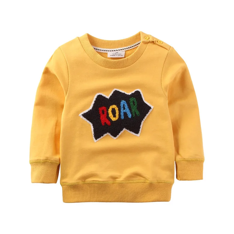 2016 New Children Boys Autmn Winter Cotton Sweatshirt For Jumpingbaby Brand Kids Child Baby Full Sleeve O-neck T-shirt Clothing05