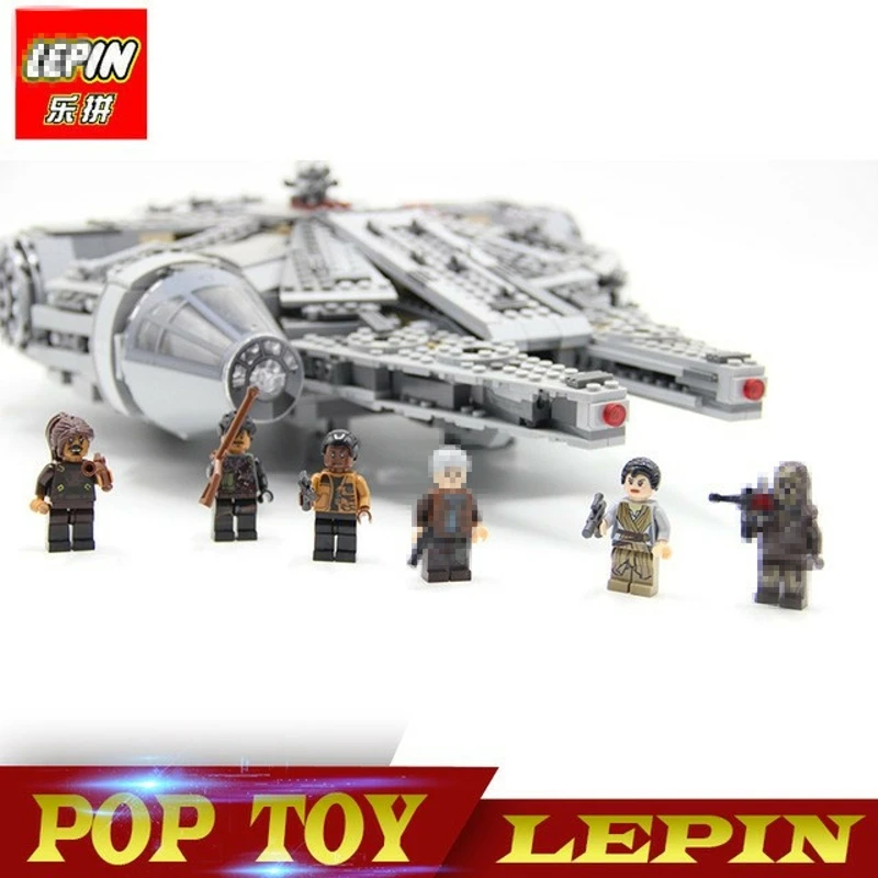 

05007 1381pcs Millennium Falcon Mini Brick Models & Building Blocks Toys For Children Starwars Han Solo