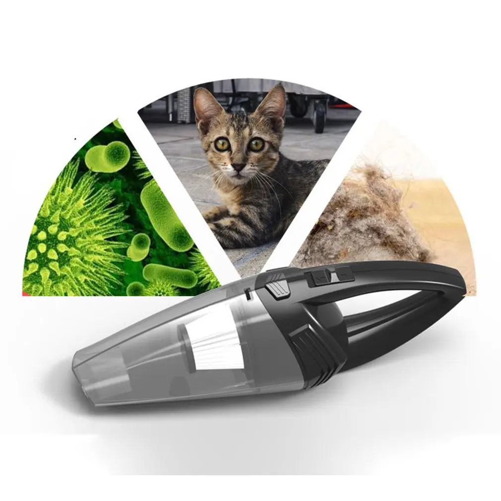 

Portable Mini Wet And Dry Dual-Use Car Vacuum Cleaner High Power Handheld Auto Vehicles Dirt Dust Cleaning Cleaner dropshipping