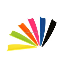Free shipping 100 pcs 2 inch TPU Shield Vane for Archery Arrow DIY Hunting outdoor