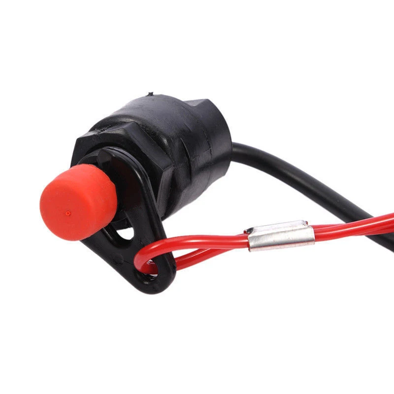 

Boats Outboard Engine Motor Kill Switch W/ Safety Lanyard Clip Set For Yamaha