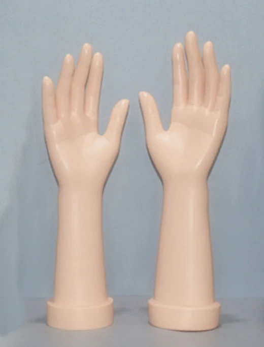New 2019 Female Mannequin Hand Arm Display Base Gloves Jewelry Model Skin Right 
